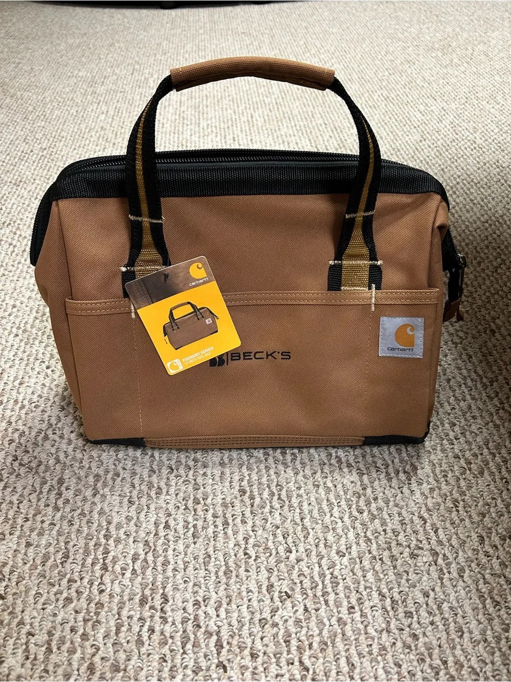 Carhartt Brown & Black Men's Toiletry Kit - Picture 1 of 3